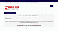 Desktop Screenshot of fessadistribution.com