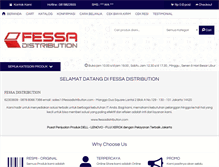 Tablet Screenshot of fessadistribution.com